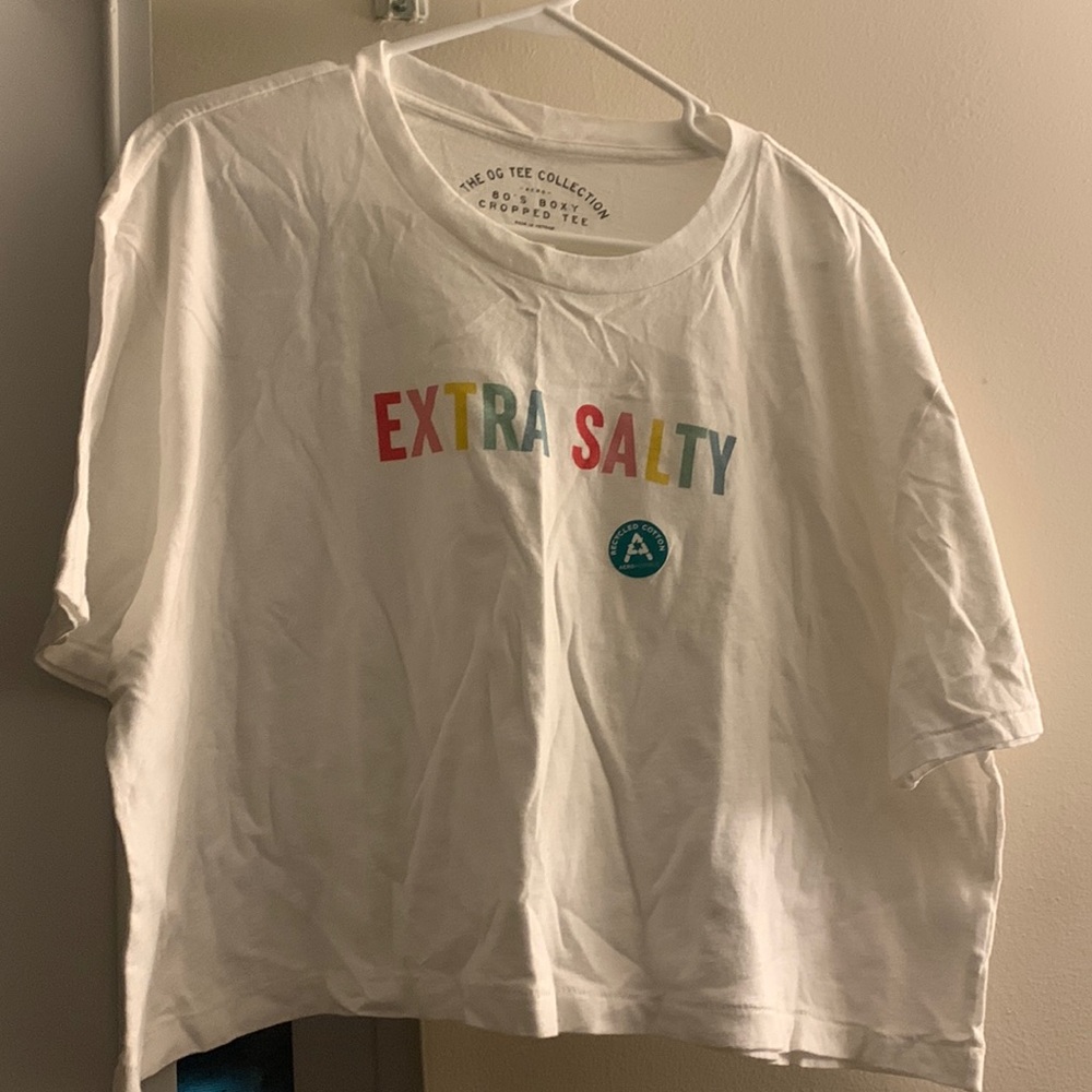 Old Navy “The OG Tee Collection” 80’s Boxy Cropped Tee
